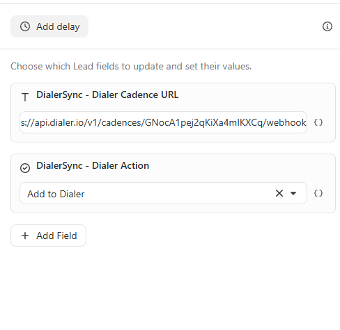 Close workflow add lead to cadence
